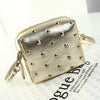 Rivet Women Metal Punk Mini Crossbody Bag