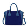 Women's Nubuck Leather Patchwork Handbag